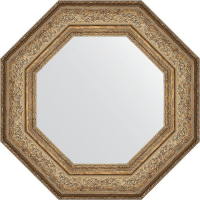Зеркало Evoform Octagon 61х61 BY 3850 в багетной раме - Виньетка античная бронза 109, купить, цена, заказать, магазин, доставка, скидка, промокод, купить, цена, заказать, магазин, доставка, скидка, промокод
