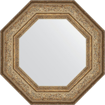 Зеркало Evoform Octagon 61х61 BY 3850 в багетной раме - Виньетка античная бронза 109