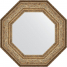 Зеркало Evoform Octagon 61х61 BY 3850 в багетной раме - Виньетка античная бронза 109, купить, цена, заказать, магазин, доставка, скидка, промокод, купить, цена, заказать, магазин, доставка, скидка, промокод