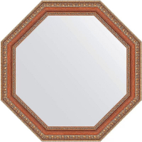 Зеркало Evoform Octagon 56х56 BY 3981 в багетной раме - Бронзовые бусы на дереве 60, купить, цена, заказать, магазин, доставка, скидка, промокод, купить, цена, заказать, магазин, доставка, скидка, промокод