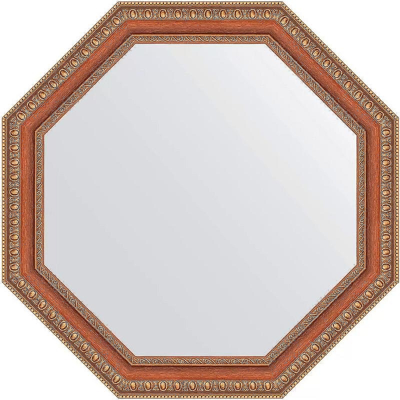 Зеркало Evoform Octagon 56х56 BY 3981 в багетной раме - Бронзовые бусы на дереве 60, купить, цена, заказать, магазин, доставка, скидка, промокод, купить, цена, заказать, магазин, доставка, скидка, промокод