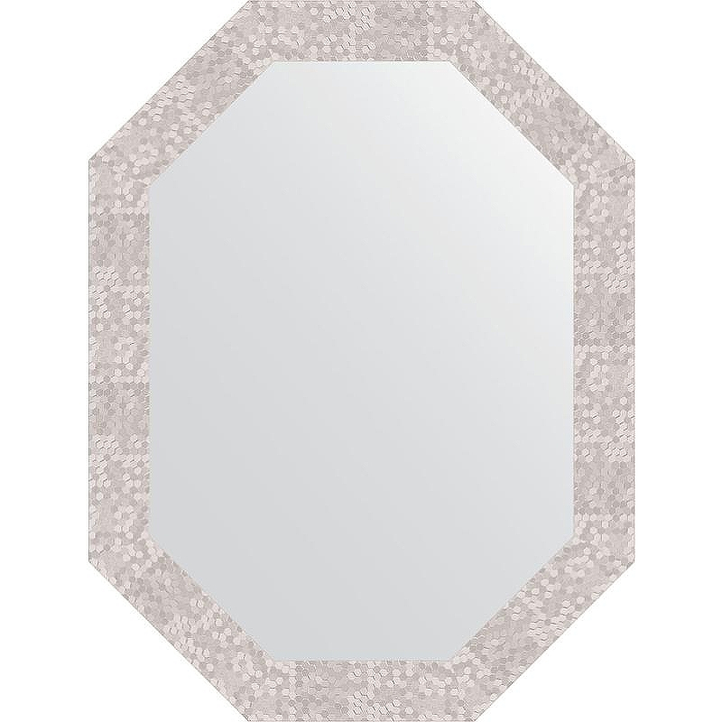 Зеркало Evoform Octagon 62x82 BY 7099 в багетной раме - Соты алюминий 70, купить, цена, заказать, магазин, доставка, скидка, промокод, купить, цена, заказать, магазин, доставка, скидка, промокод