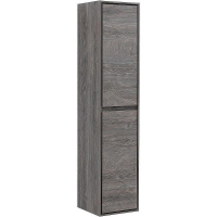 Шкаф пенал Aquanet Милан 35 336387 подвесной Дуб рошелье, купить, цена, заказать, магазин, доставка, скидка, промокод, купить, цена, заказать, магазин, доставка, скидка, промокод