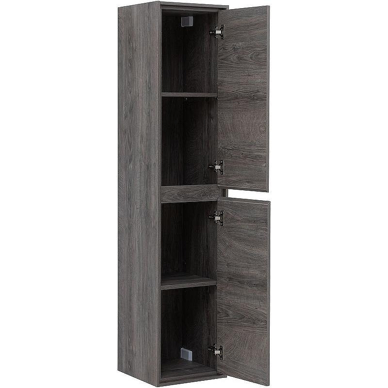 Шкаф пенал Aquanet Милан 35 336387 подвесной Дуб рошелье, купить, цена, заказать, магазин, доставка, скидка, промокод, купить, цена, заказать, магазин, доставка, скидка, промокод