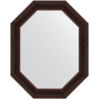 Зеркало Evoform Polygon 99х79 BY 7220 в багетной раме - Темный прованс 99, купить, цена, заказать, магазин, доставка, скидка, промокод, купить, цена, заказать, магазин, доставка, скидка, промокод