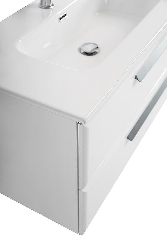 Тумба под раковину Cezares Eco-Cer-N 120 L ECO-CER-N-1200-2C-SO-BL-L подвесная Bianco Lucido без ручек, купить, цена, заказать, магазин, доставка, скидка, промокод, купить, цена, заказать, магазин, доставка, скидка, промокод