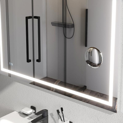 Зеркало AM.PM Gem 100 M91AMOX1003WG с подсветкой с механическим выключателем