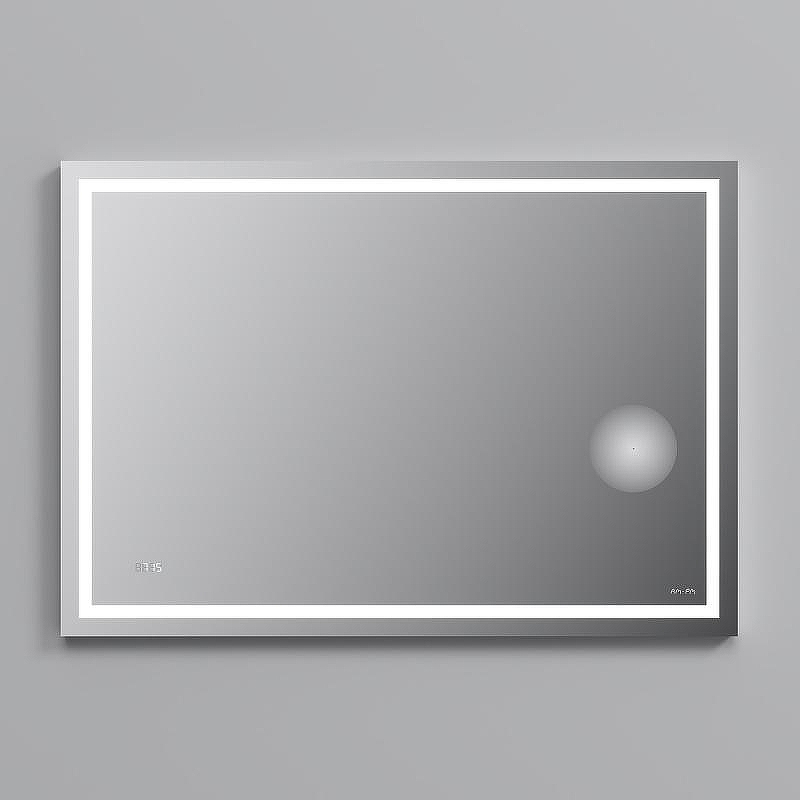 Зеркало AM.PM Gem 100 M91AMOX1003WG с подсветкой с механическим выключателем, купить, цена, заказать, магазин, доставка, скидка, промокод, купить, цена, заказать, магазин, доставка, скидка, промокод