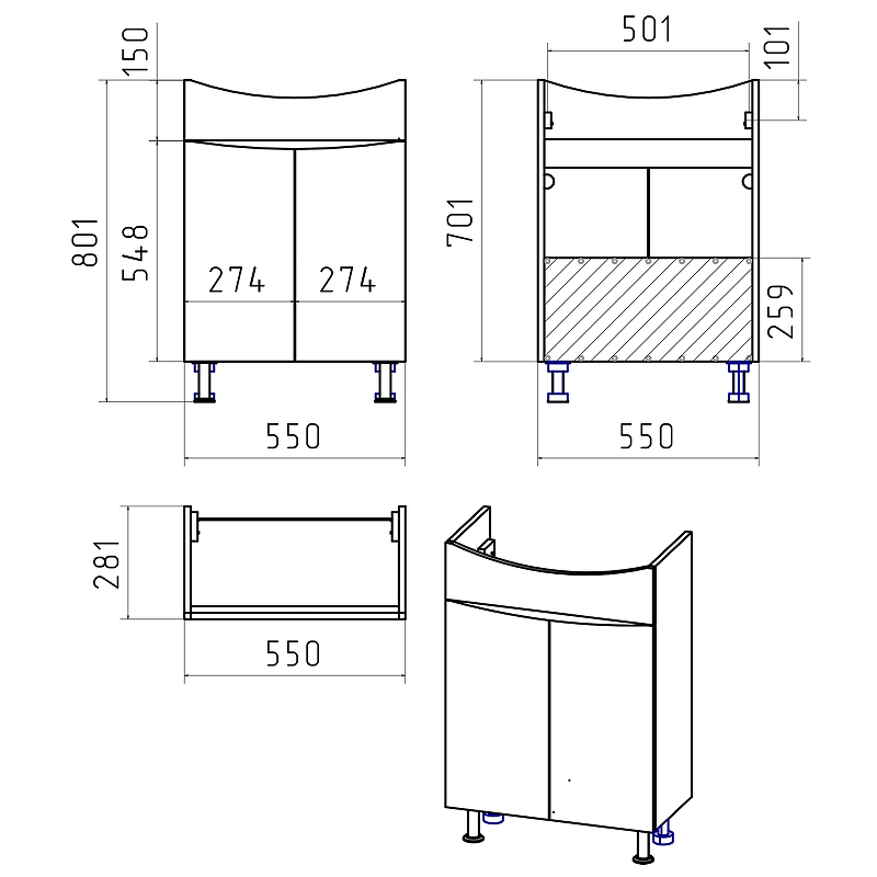 Тумба с раковиной Misty Смайл 60 УТ000013112 Белая, купить, цена, заказать, магазин, доставка, скидка, промокод, купить, цена, заказать, магазин, доставка, скидка, промокод
