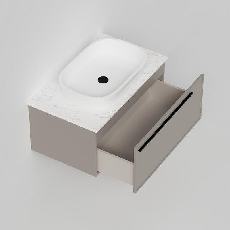 Тумба под раковину La Fenice Elba 90 FNC-01-ELB-C-90 подвесная Бежевая матовая, купить, цена, заказать, магазин, доставка, скидка, промокод, купить, цена, заказать, магазин, доставка, скидка, промокод