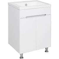 Тумба под раковину Runo Парма 60 00-00001038 Белая, купить, цена, заказать, магазин, доставка, скидка, промокод, купить, цена, заказать, магазин, доставка, скидка, промокод