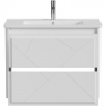 Тумба под раковину Allen Brau Paris 80 1.360001.WM подвесная Белая матовая, купить, цена, заказать, магазин, доставка, скидка, промокод, купить, цена, заказать, магазин, доставка, скидка, промокод