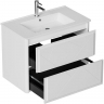 Тумба под раковину Allen Brau Paris 80 1.360001.WM подвесная Белая матовая, купить, цена, заказать, магазин, доставка, скидка, промокод, купить, цена, заказать, магазин, доставка, скидка, промокод