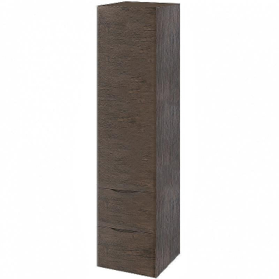 Шкаф пенал Bellezza Санриса 35 4620104270435 подвесной Орех