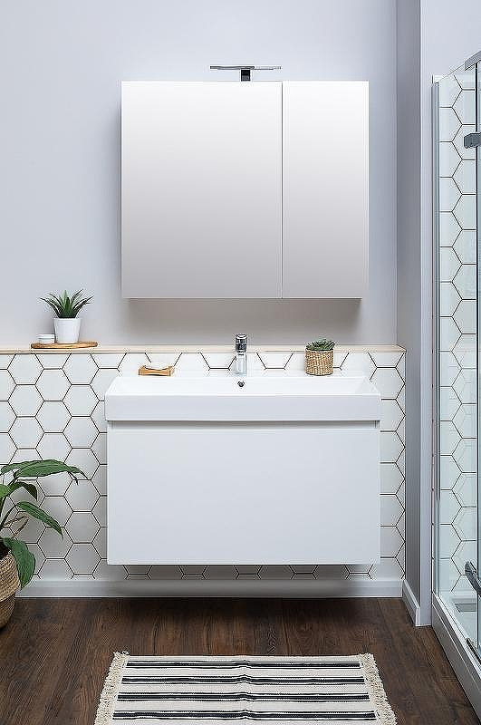 Тумба с раковиной Aquanet Йорк 85 212593 подвесная Белый глянец, купить, цена, заказать, магазин, доставка, скидка, промокод, купить, цена, заказать, магазин, доставка, скидка, промокод