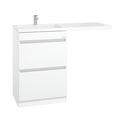 Тумба под раковину Onika Милтон 48 104801 цвет Белый