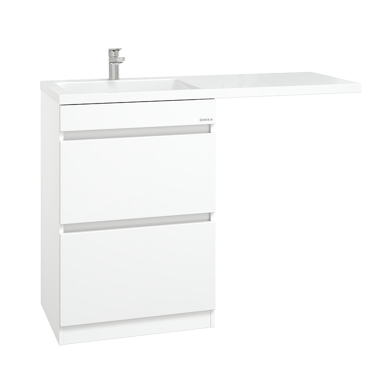Тумба под раковину Onika Милтон 48 104801 цвет Белый, купить, цена, заказать, магазин, доставка, скидка, промокод, купить, цена, заказать, магазин, доставка, скидка, промокод