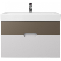 Тумба под раковину Creto Malibu 80 7-1078CapS подвесная Capuchino Soft, купить, цена, заказать, магазин, доставка, скидка, промокод, купить, цена, заказать, магазин, доставка, скидка, промокод