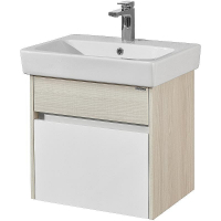 Тумба под раковину Aquaton Верди PRO 60 1A206701VDAV0 подвесная Белый Ясень фабрик, купить, цена, заказать, магазин, доставка, скидка, промокод, купить, цена, заказать, магазин, доставка, скидка, промокод