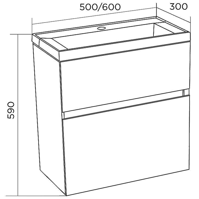 Тумба с раковиной Marka One Bumble 50П У88748 подвесная Белая, купить, цена, заказать, магазин, доставка, скидка, промокод, купить, цена, заказать, магазин, доставка, скидка, промокод