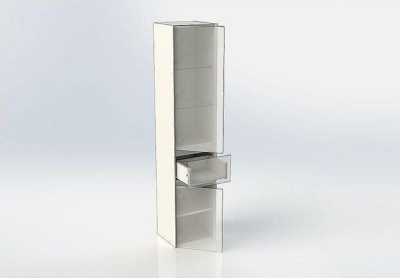 Шкаф пенал Aquanet Йорк 35 L 209143 подвесной Белый, купить, цена, заказать, магазин, доставка, скидка, промокод, купить, цена, заказать, магазин, доставка, скидка, промокод