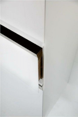 Шкаф пенал Aquanet Йорк 35 L 209143 подвесной Белый