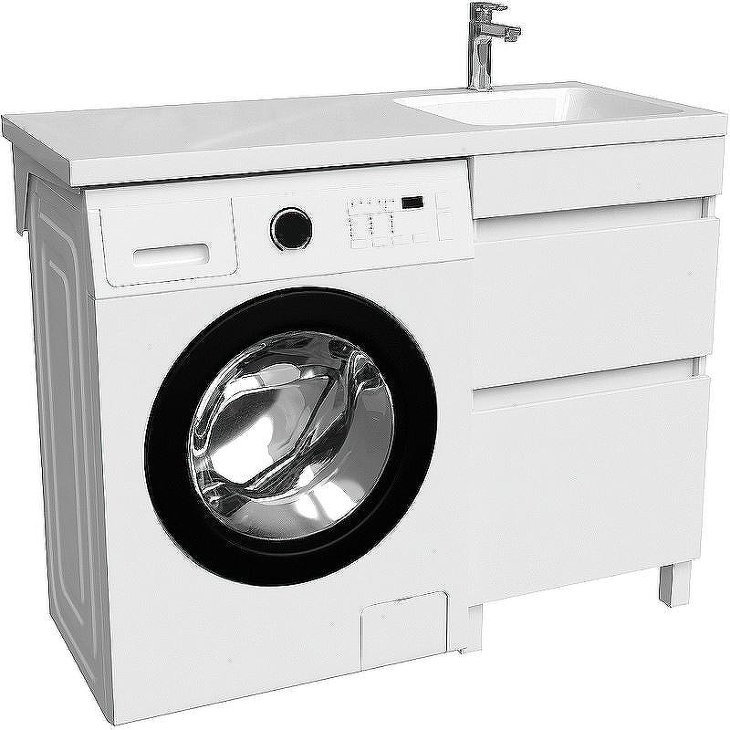 Тумба под раковину Iddis Optima Home 110 OPH110Bi95 Белый, купить, цена, заказать, магазин, доставка, скидка, промокод, купить, цена, заказать, магазин, доставка, скидка, промокод