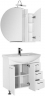 Тумба под раковину Aquanet Моника 85 186771 Белая, купить, цена, заказать, магазин, доставка, скидка, промокод, купить, цена, заказать, магазин, доставка, скидка, промокод