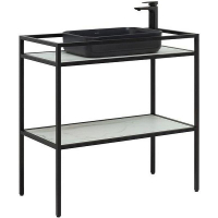 Консоль под раковину Allen Brau Liberty 90 1.33004.BB Черный браш, купить, цена, заказать, магазин, доставка, скидка, промокод, купить, цена, заказать, магазин, доставка, скидка, промокод