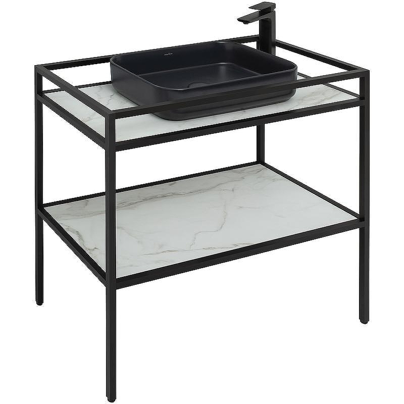 Консоль под раковину Allen Brau Liberty 90 1.33004.BB Черный браш, купить, цена, заказать, магазин, доставка, скидка, промокод, купить, цена, заказать, магазин, доставка, скидка, промокод