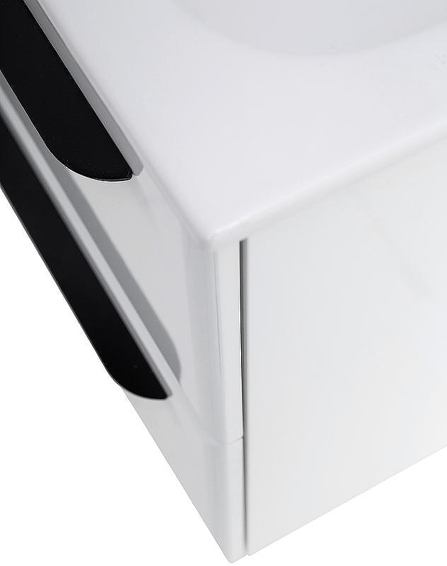 Тумба под раковину Cezares Eco-Cer 60 ECO-CER-600-2C-SO-BL подвесная Bianco Lucido без ручек, купить, цена, заказать, магазин, доставка, скидка, промокод, купить, цена, заказать, магазин, доставка, скидка, промокод