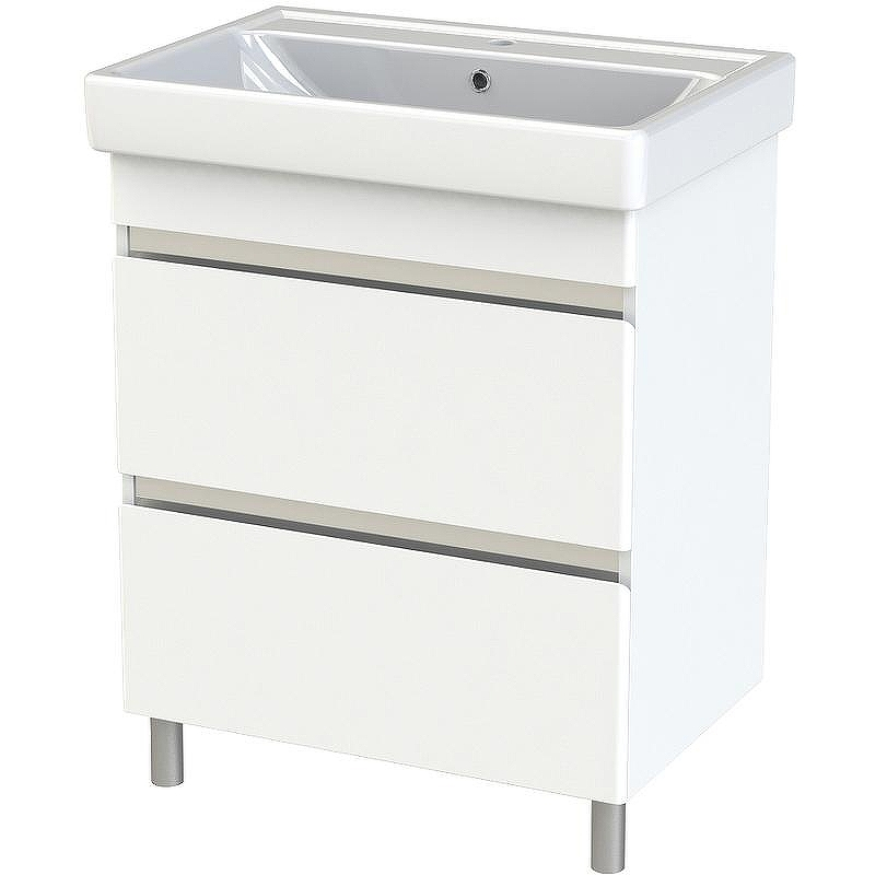 Тумба с раковиной Orange Topline-Lyon 70 TLNF70+RA Белый глянец, купить, цена, заказать, магазин, доставка, скидка, промокод, купить, цена, заказать, магазин, доставка, скидка, промокод