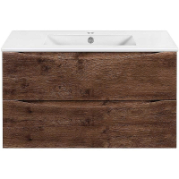 Тумба под раковину Vincea Mia Slim 90 VMC-2MC900S1RW подвесная R.Wood, купить, цена, заказать, магазин, доставка, скидка, промокод, купить, цена, заказать, магазин, доставка, скидка, промокод