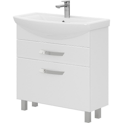 Тумба под раковину Volna Onda 80.2Y tnONDA80.2Y-01 Белая