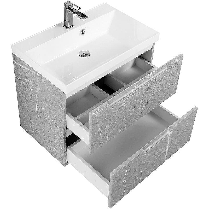 Тумба под раковину BelBagno Vittoria 70 VITTORIA-700-2C-SO-TB-P подвесная Toros Bianco, купить, цена, заказать, магазин, доставка, скидка, промокод, купить, цена, заказать, магазин, доставка, скидка, промокод