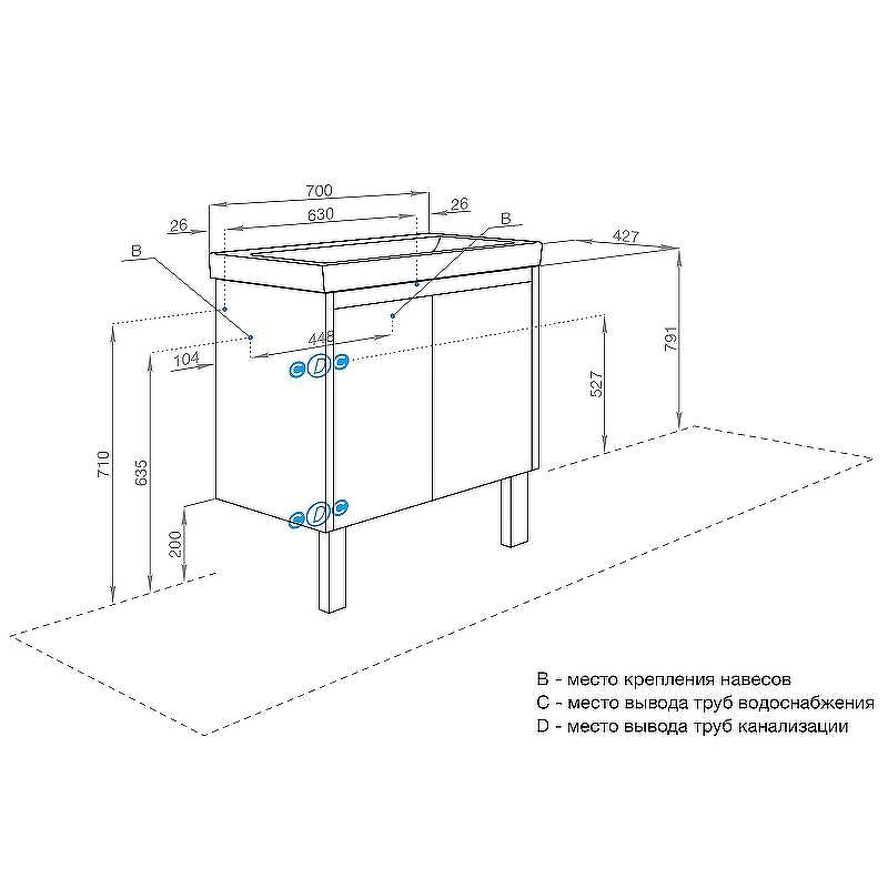 Тумба под раковину Aquaton Сканди Doors 70 1A278901SDZ90 Белый глянец Дуб рустикальный, купить, цена, заказать, магазин, доставка, скидка, промокод, купить, цена, заказать, магазин, доставка, скидка, промокод