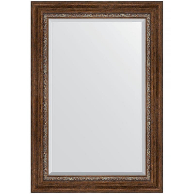 Зеркало Evoform Exclusive 96х66 BY 3439 с фацетом в багетной раме - Римская бронза 88