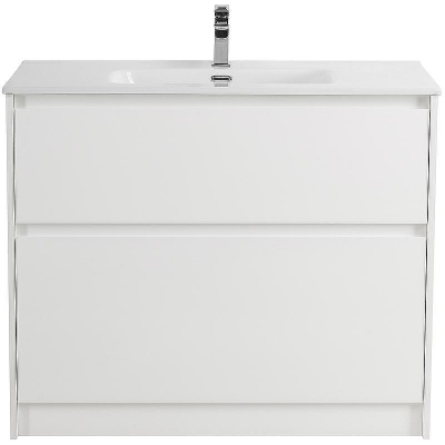 Тумба под раковину BelBagno Kraft 100 KRAFT-1000-2C-PIA-BO Bianco Opaco