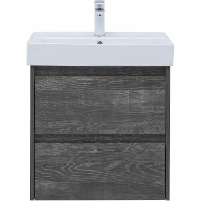 Тумба под раковину Aquanet Nova Lite 60 287889 подвесная Дуб серый