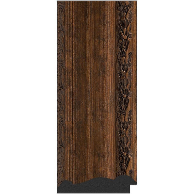 Зеркало Evoform Exclusive 172х82 BY 3611 с фацетом в багетной раме - Состаренная бронза с орнаментом 120