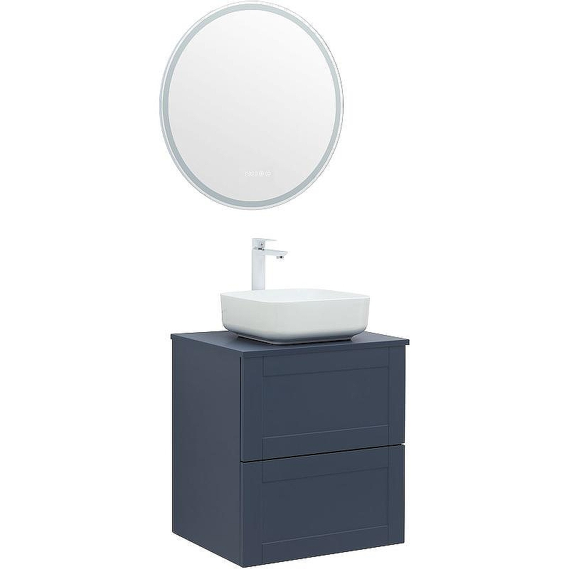 Тумба под раковину Aquanet Терра 60 313243 подвесная Маренго, купить, цена, заказать, магазин, доставка, скидка, промокод, купить, цена, заказать, магазин, доставка, скидка, промокод