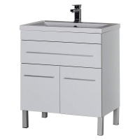 Тумба под раковину Aquanet Верона 75 182706 1 ящик 2 дверцы Белая, купить, цена, заказать, магазин, доставка, скидка, промокод, купить, цена, заказать, магазин, доставка, скидка, промокод