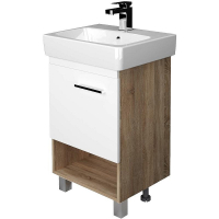 Тумба под раковину 1MarKa Tera 55 У76066 Дуб Сонома, купить, цена, заказать, магазин, доставка, скидка, промокод, купить, цена, заказать, магазин, доставка, скидка, промокод