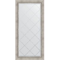 Зеркало Evoform Exclusive-G 158х76 BY 4276 с гравировкой в багетной раме - Римское серебро 88, купить, цена, заказать, магазин, доставка, скидка, промокод, купить, цена, заказать, магазин, доставка, скидка, промокод