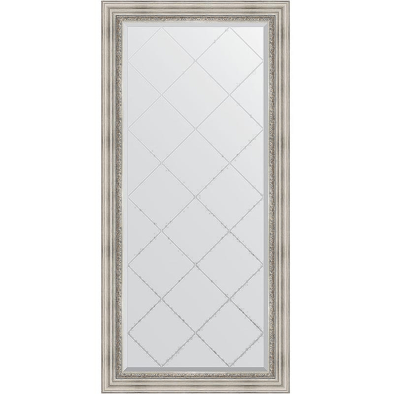 Зеркало Evoform Exclusive-G 158х76 BY 4276 с гравировкой в багетной раме - Римское серебро 88, купить, цена, заказать, магазин, доставка, скидка, промокод, купить, цена, заказать, магазин, доставка, скидка, промокод