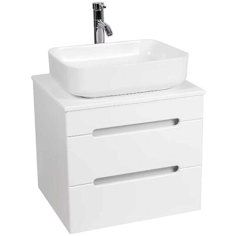 Тумба под раковину VIANT Марсель 66 VMAR66N-T2YP подвесная Белая, купить, цена, заказать, магазин, доставка, скидка, промокод, купить, цена, заказать, магазин, доставка, скидка, промокод