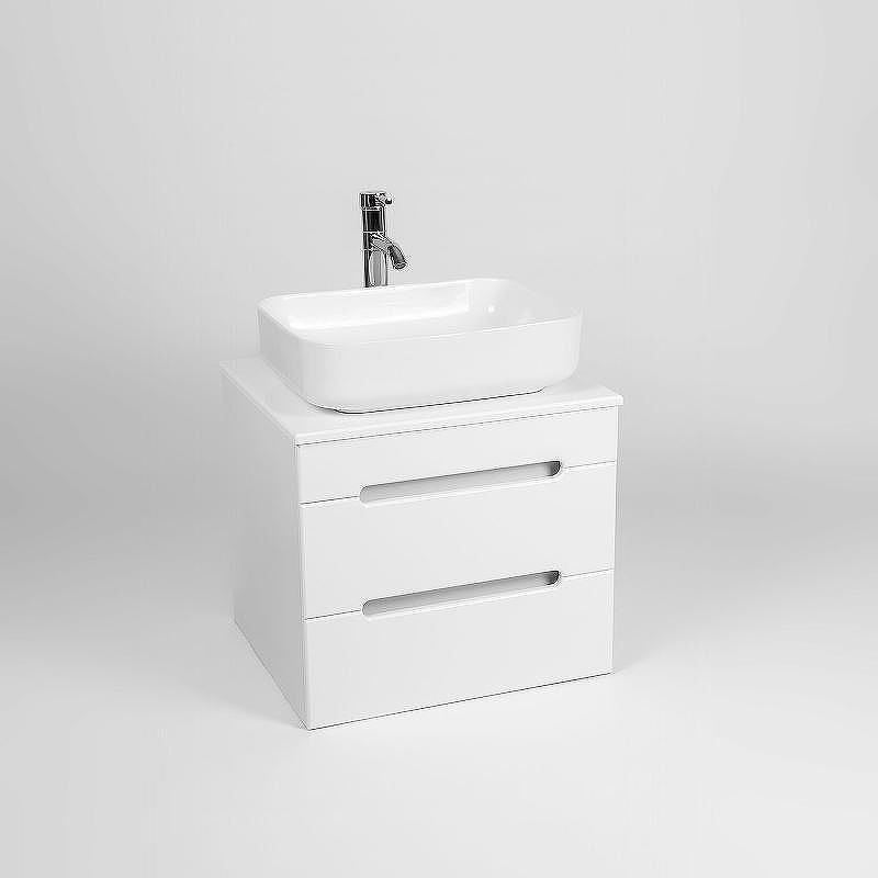 Тумба под раковину VIANT Марсель 66 VMAR66N-T2YP подвесная Белая, купить, цена, заказать, магазин, доставка, скидка, промокод, купить, цена, заказать, магазин, доставка, скидка, промокод