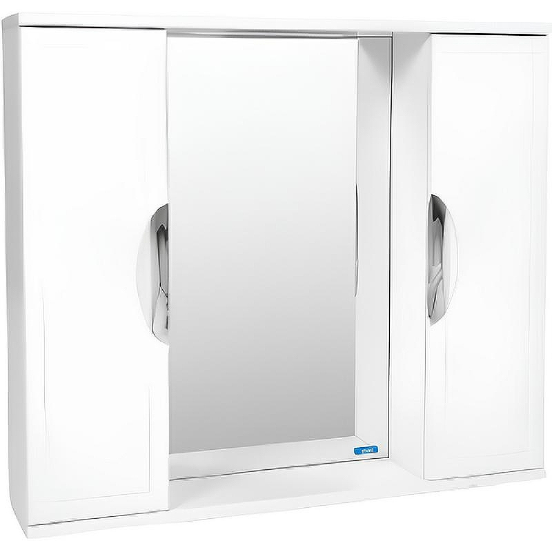 Зеркало со шкафом VIANT Лима 80 VLIM80-ZSH Белое, купить, цена, заказать, магазин, доставка, скидка, промокод, купить, цена, заказать, магазин, доставка, скидка, промокод