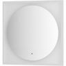 Зеркало Defesto Eclipce 70х70 DF 2237R с подсветкой 15W-3000К/в багетной раме/ИК - выключатель/Теплый белый свет/Белая рама, купить, цена, заказать, магазин, доставка, скидка, промокод, купить, цена, заказать, магазин, доставка, скидка, промокод