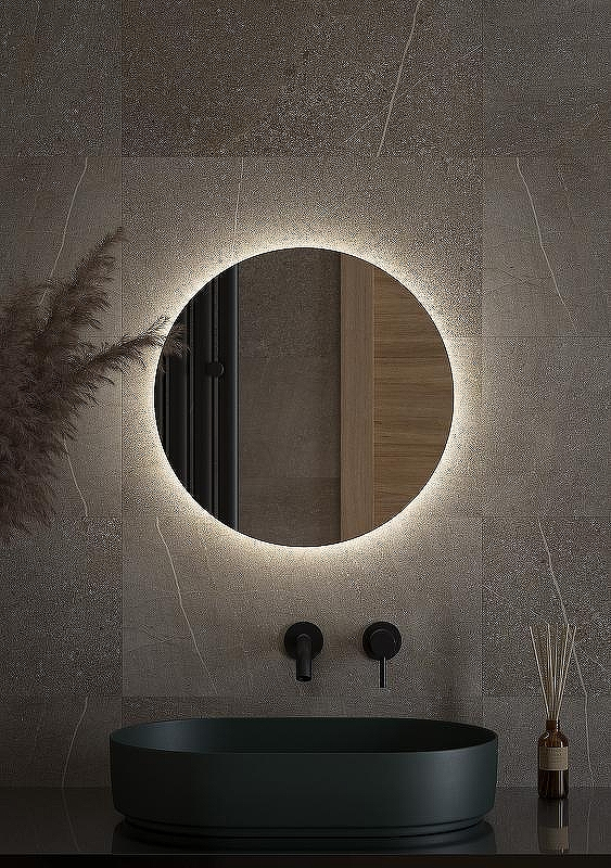 Зеркало Defesto Opti 50x50 DF 2842 с подсветкой 12W-4500К/Без выключателя/Нейтральный белый свет, купить, цена, заказать, магазин, доставка, скидка, промокод, купить, цена, заказать, магазин, доставка, скидка, промокод